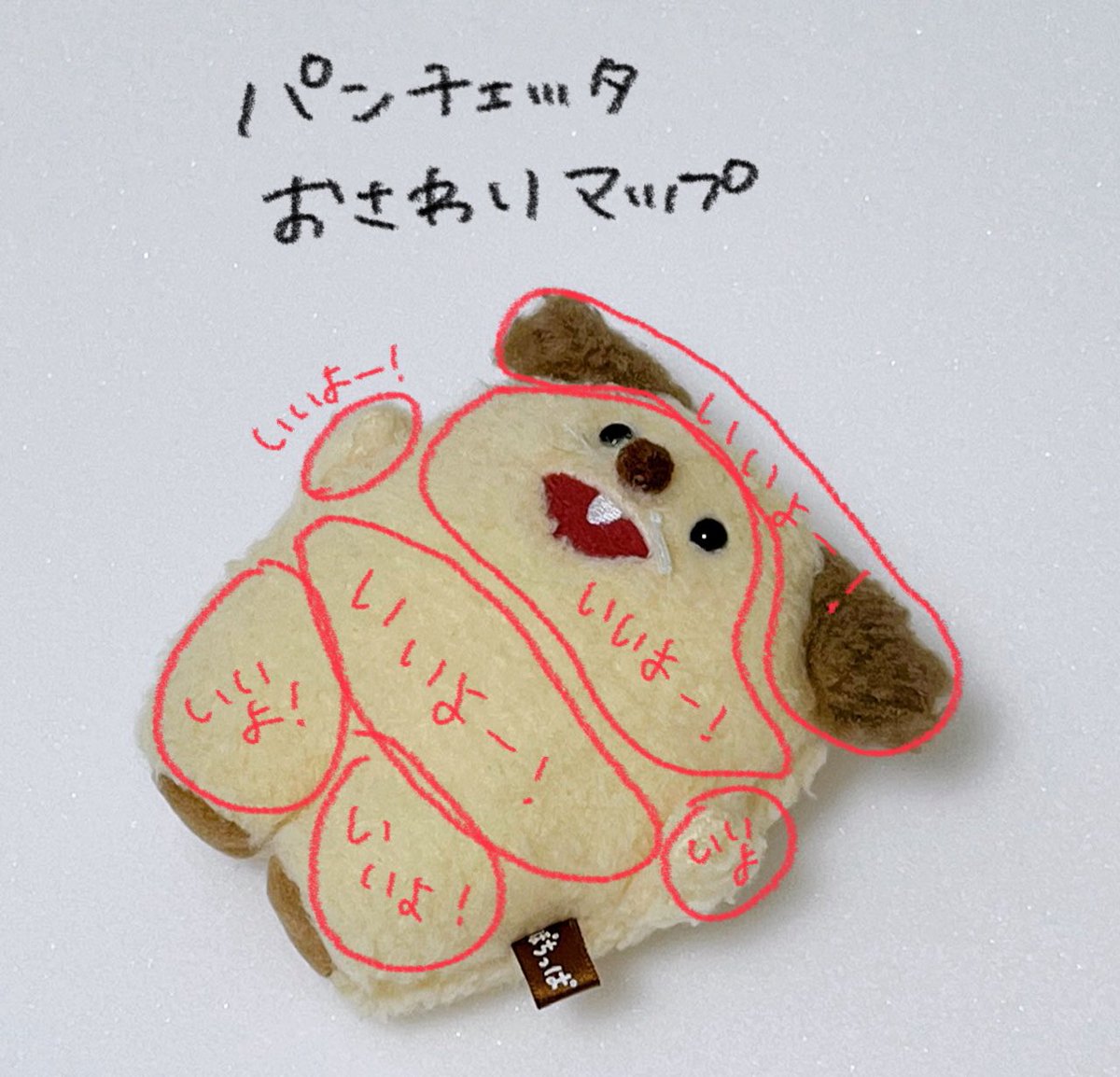 パンチェのおさわりマップ