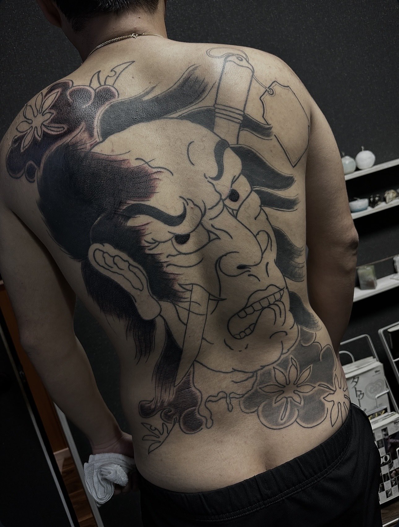 刺青　入れ墨　tattoo 千葉旭彫あき #鳳凰 #トライバル #彫あき #旭 #旭市 #千葉
