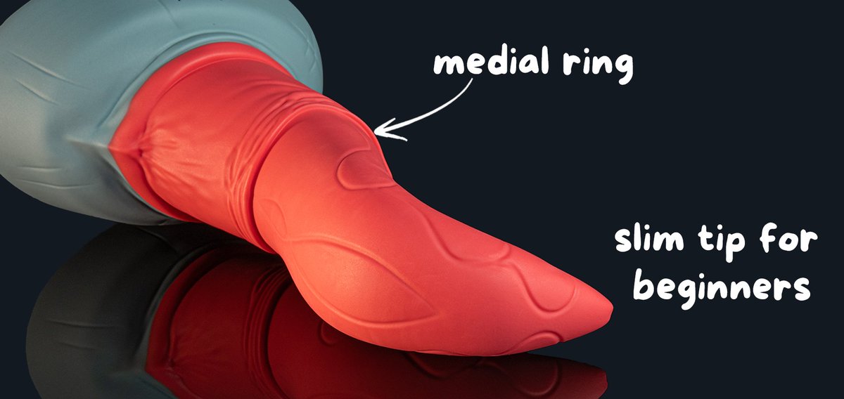 With his sleek, slippery shaft, he slides right into you with ease  💦