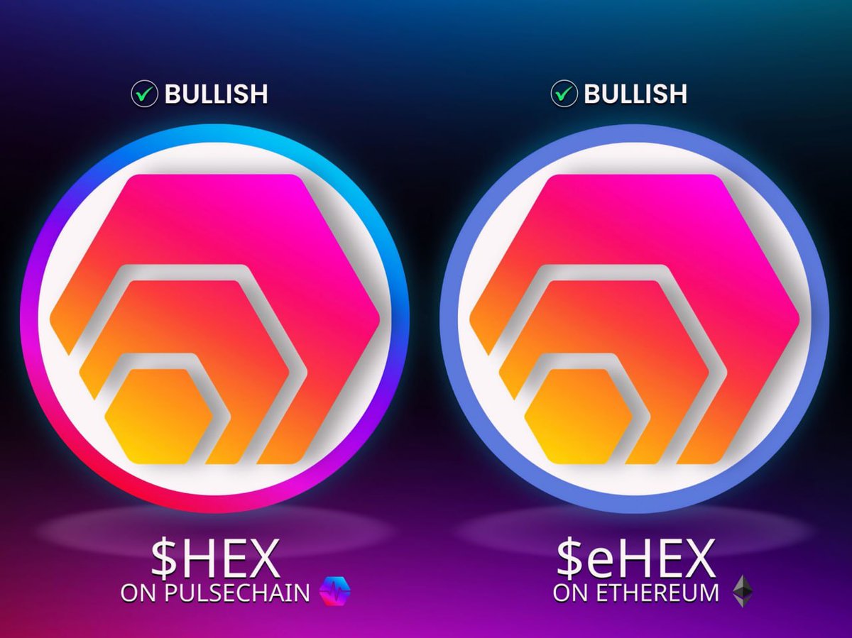 If Bitcoin behaved like HEX and could do what HEX does, altcoins would probably never exist...

If the US dollar behaved like HEX and could do what HEX does, the gov wouldn't be over $37 TRILLION in debt or overspend your tax dollars...

$HEX is so misunderstood, and it's the