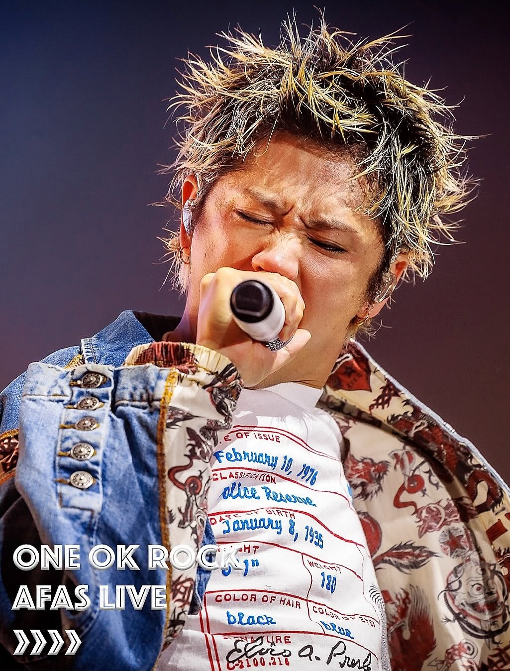 その他 Taka スポーツスタイルカテゴリーからONE OK ROCKのTakaと共同開発