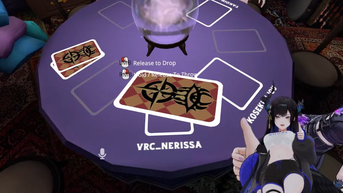 Hope everyone had fun! Poor Calli and Biboo.. ww
Looking forward to more group VR streams, and the big get-together at the end of the month~
Have a good night and a good sleep 🥰
#RissaLIVE