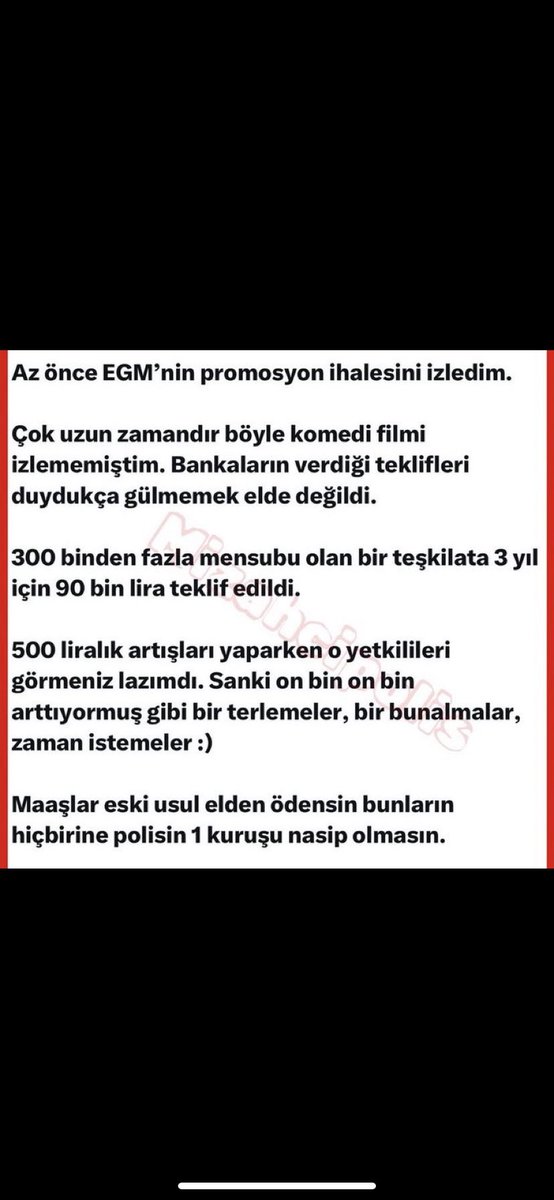 #EGMİhaleİptal