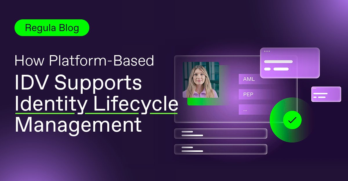 RegulaForensics's tweet image. Identity verification doesn’t stop after onboarding—it’s a full lifecycle.
Learn how identity lifecycle management connects onboarding, access, and reverification into one secure flow: regulaforensics.com/blog/identity-… #IDV #IdentityVerification #IdentityLifecycleManagement #ILM