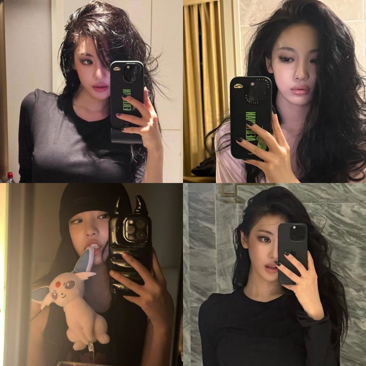 mirror selfie ningning is the best thing to ever exist.