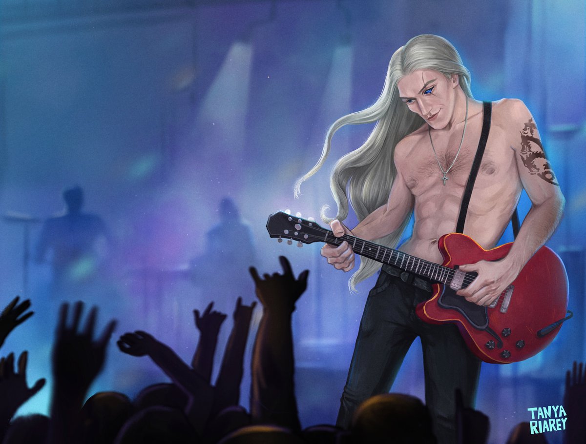 tanya_riarey's tweet photo. Another Modern Aemond 🤘🏻😎  #aemondweek2025 #ewanmitchell #HouseOfTheDragon #AemondTargaryen #fanart https://t.co/HECJm5D0gT