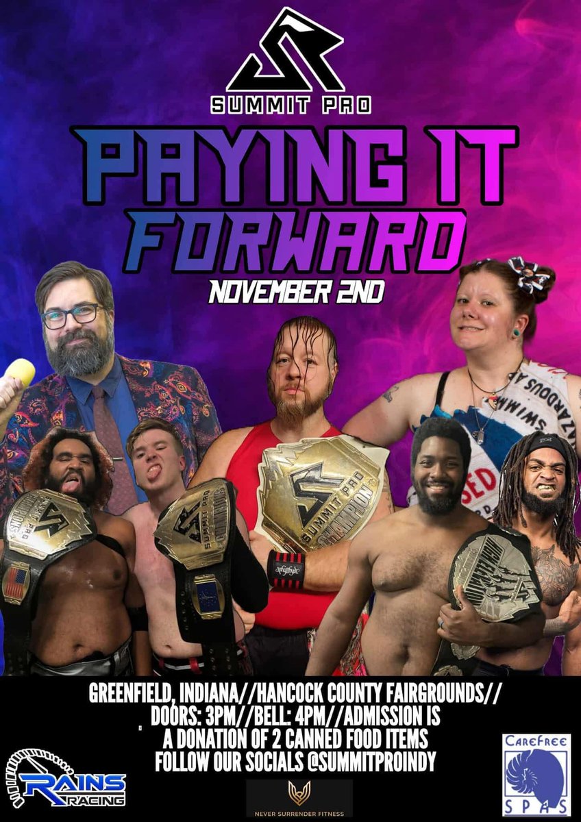 zanepasley's tweet image. Niki Mariani isn’t going to bully me at @SummitProIndy. My team and I are gonna win on 11/2 and then close down Summit Pro.