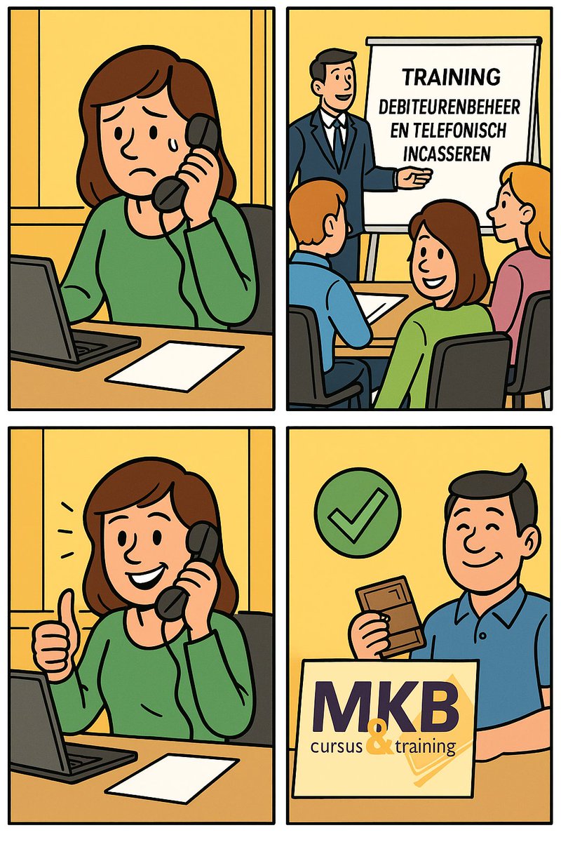 💬 Klanten die traag betalen? Dat kan slimmer!
Volg op 25 nov 2025 in Utrecht de training Debiteurenbeheer &amp; telefonisch incasseren en leer sneller betaald krijgen – met behoud van je klantrelatie.
👉 tinyurl.com/448d9ku9

#Debiteurenbeheer #Cashflow #CreditManagement