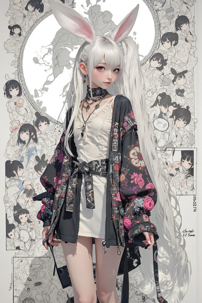 女性漫画 キャラクターイラスト TOMO@AIart on X: 