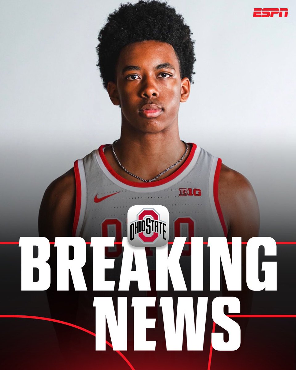 Breaking: Five-star senior Anthony Thompson tells ESPN that he has committed to Ohio State.

“The staff made me a priority. I know I can rely on coach Jake Diebler to help me grow and reach the next level,” Thompson said.

High-level 6-8 shotmaker, ranked No. 13 in SC Next 100.