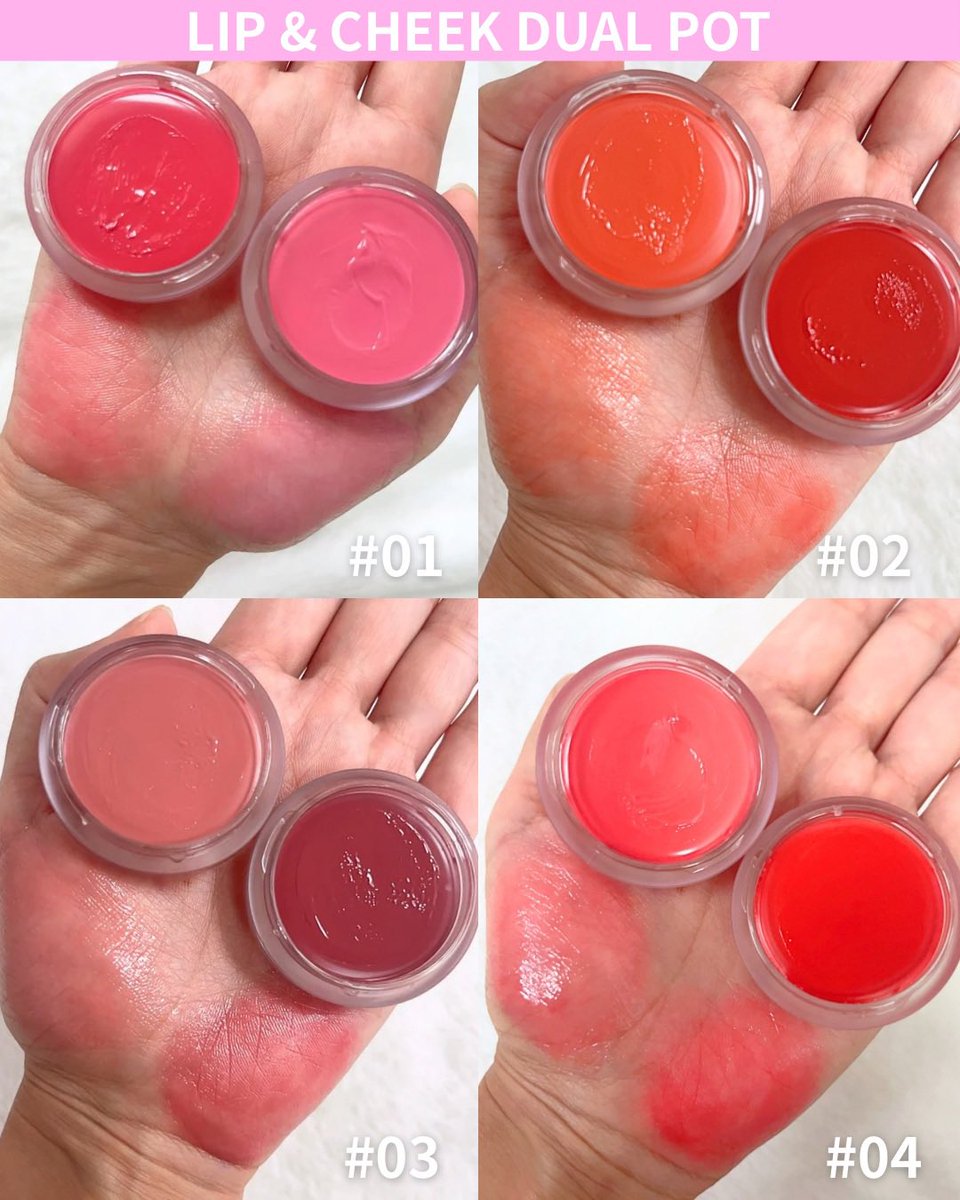 mikaname07's tweet photo. 【PR】
Tittoの《デュアルポット》がかわいすぎる💄
リップ＆チークの2in1で体温でとろける質感🥰
私のお気に入りは#02 BEACH SANNY GIRL×#03 SUPPER MAGNETIC💕
この2色を組み合わせて、持ち歩いてるよ❣️
#titto #lipbalm #cheek #キーリングコスメ #持ち歩きコスメ https://t.co/uLwPsBHZAQ