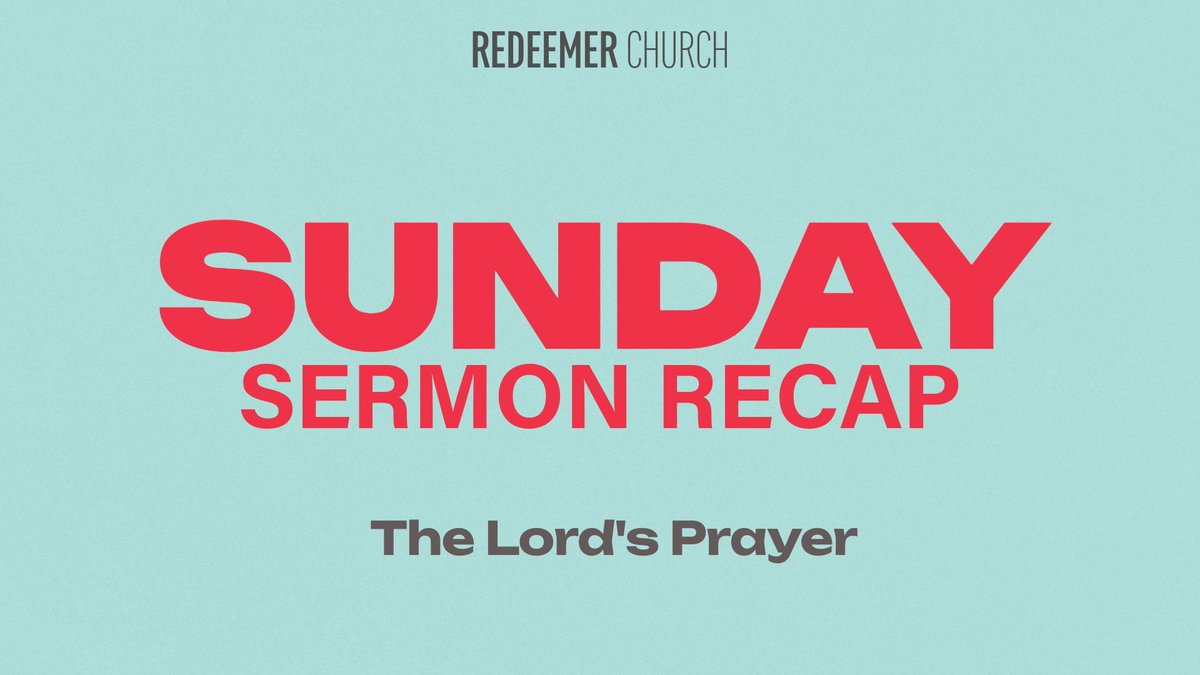 Redeemer Church tweet media