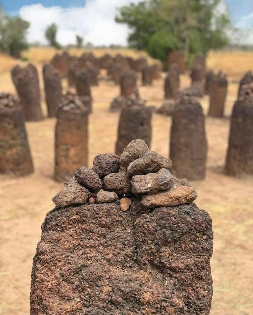 Sultan28206667's tweet photo. These are the Senegambian Stone Circles ancient burial sites dating back over a thousand years, built by early West African civilizations long before colonial times 🇬🇲🌍 https://t.co/kdeJNWZ4QR