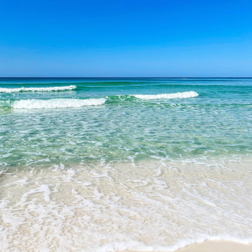 We're just a few steps from paradise.