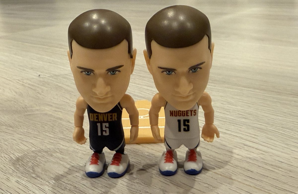 ダブルヨキッチを手に入れました。

#nbaballers