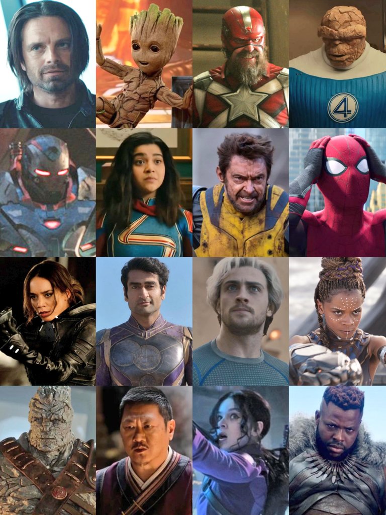 What's your favorite MCU heroes in the list?