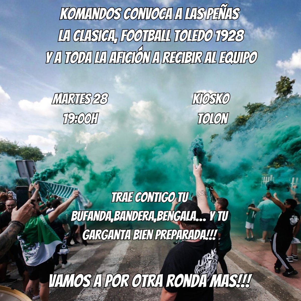 DEMOS COLOR AL RECIBIMIENTO!!!