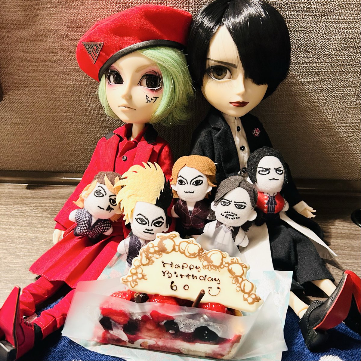 ケーキ食べようね