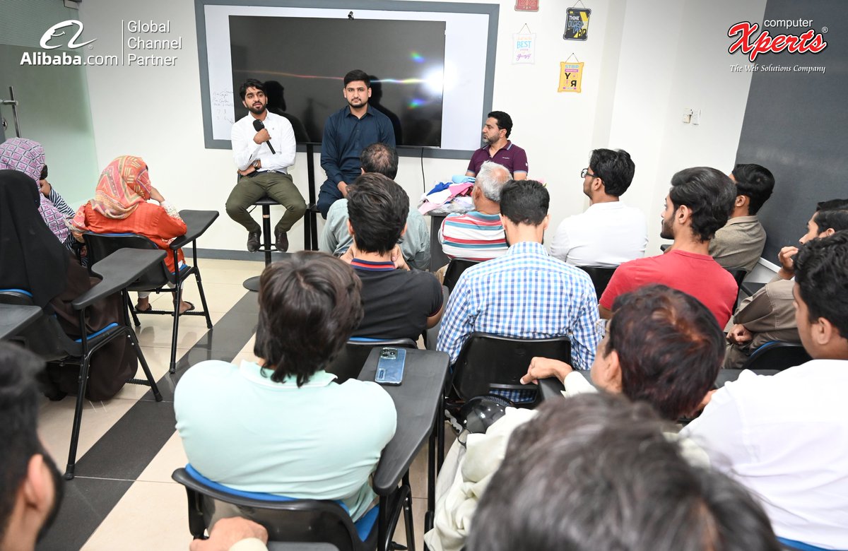 alibabaxperts's tweet image. A big thank you to Mr. Zain Ul Abideen and Mr. Zohaib Khan for sharing their expertise, energy, and vision at today’s Export Business Mastery Class.
Every word was a spark for Pakistan’s next generation of exporters. 🚀🇵🇰
#ExportBusinessMastery #ComputerXperts