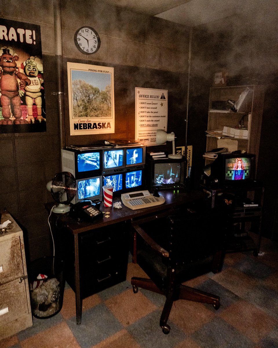 HorrorNightsORL's tweet image. french museum security system