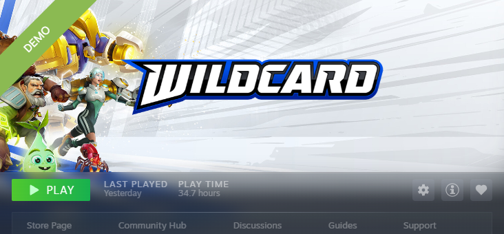 The <a href="/PlayWildcard/">Wildcard - Early Access Begins Oct 21</a> Demo is over and we are SO ready for the Early Release today in 1 hour!