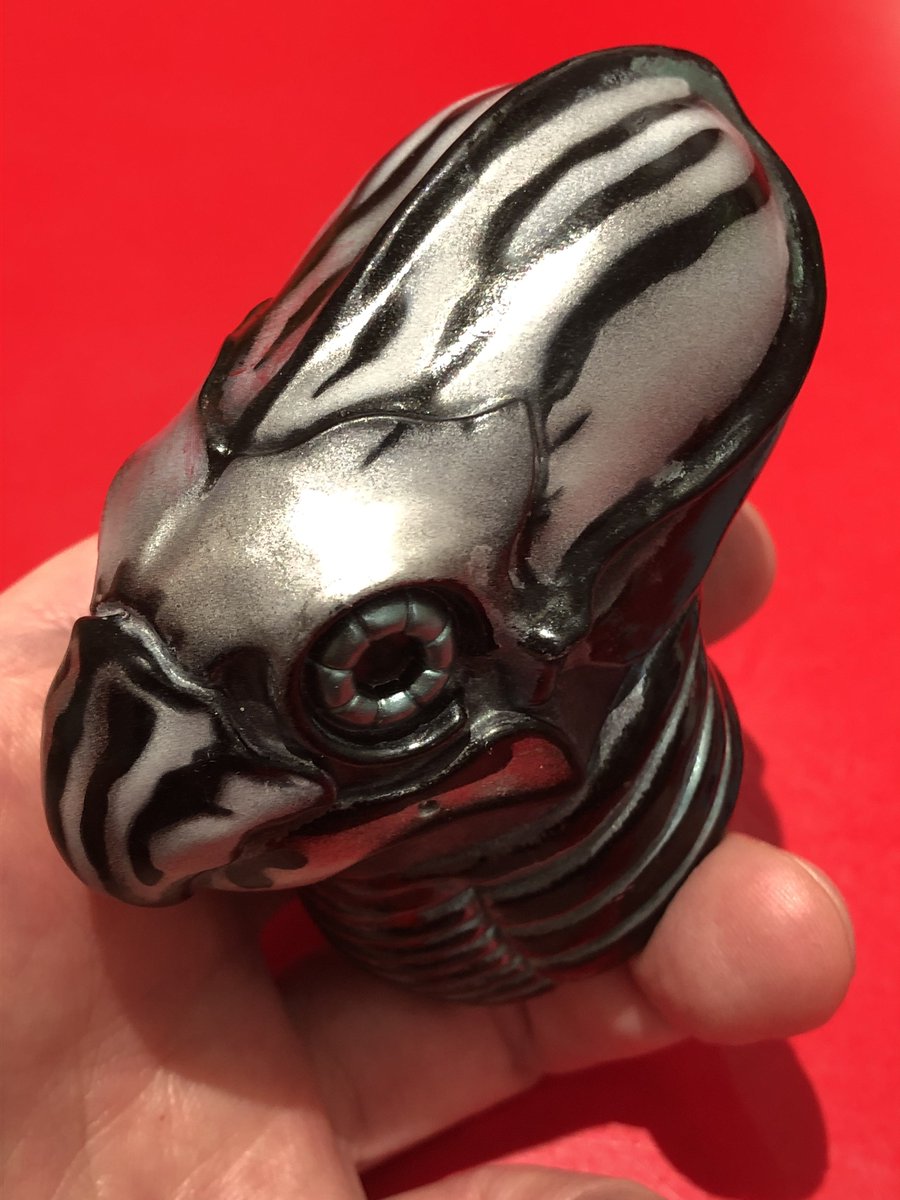 ソフビマスク制作実際中🤔🤔🤔