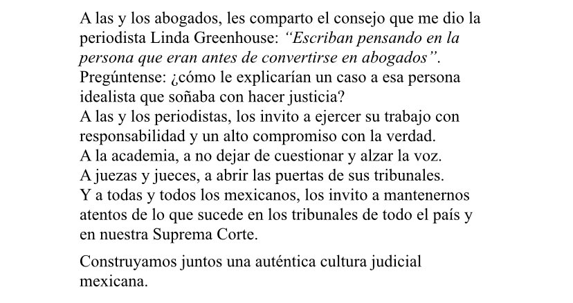 A la abogacía, el periodismo, la academia, los jueces, a todas y todos los mexicanos. 

eluniversal.com.mx/opinion/ibrain…
