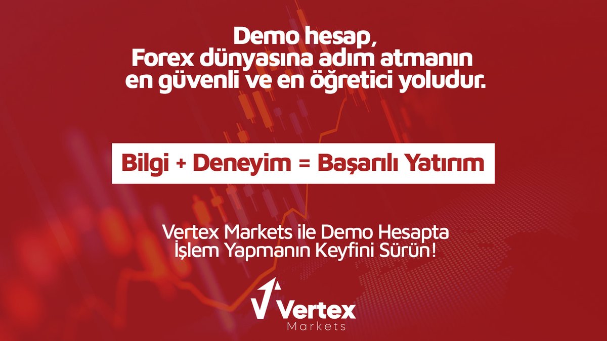 vertexmarketsfx's tweet image. Stratejini dene, platformu öğren, deneyim kazan!
Gerçek hesaba geçmeden önce pratik yapmanın en güvenli yolu.

Siz de Demo Hesap avantajımızı deneyin, deneyim kazanın!

#Forex #DemoHesap #Yatırım #FinansEğitimi #Piyasalar #Finans #Ekonomi