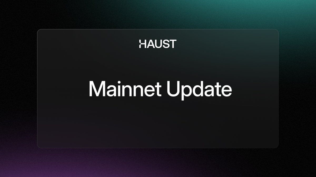 Haust Network tweet media