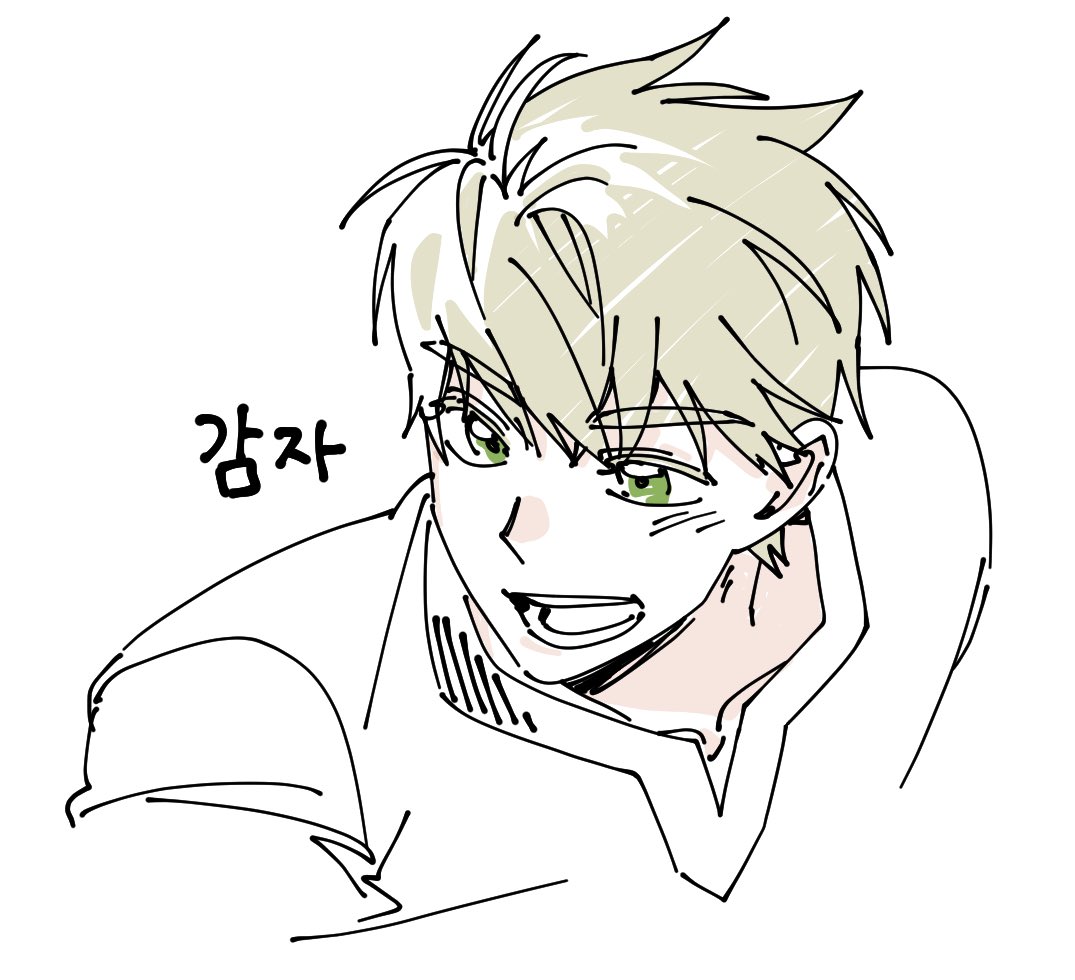 오늘 그린거 크로키3장이랑 감자oc 낙서뿐,,