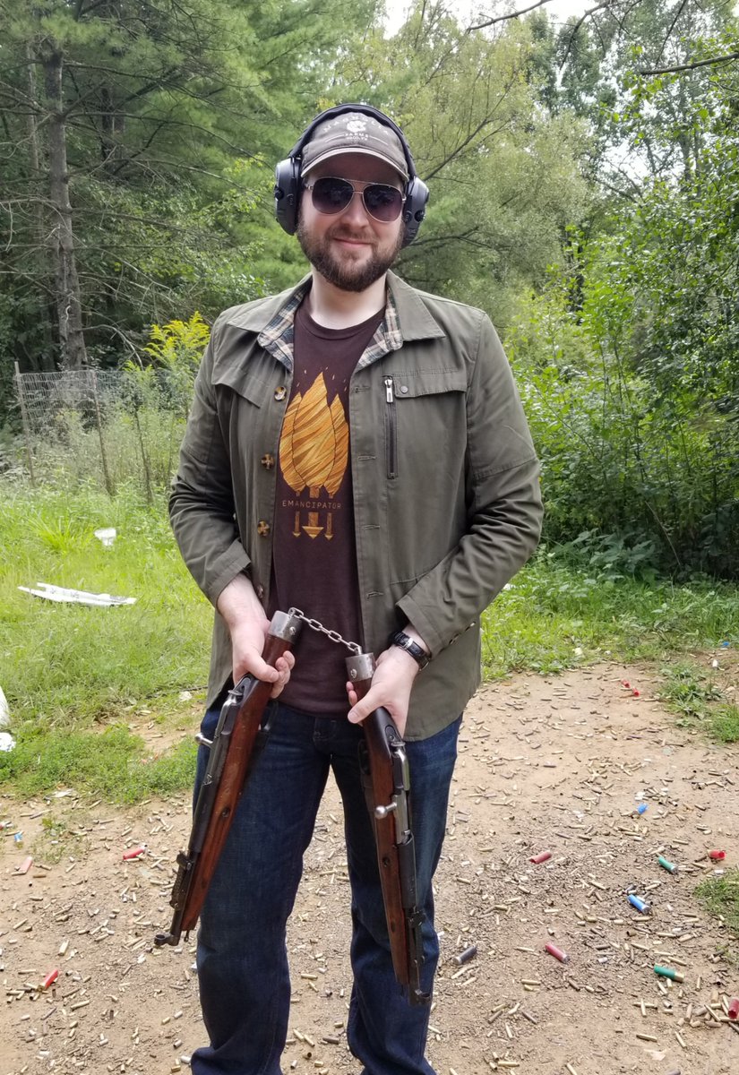 What's the most ridiculous firearm you've ever had the opportunity to shoot? I've shot a lot of cool things over the years, but in terms of absolute absurdity, Kjaskaar's Gunchucks have to be close to the top of the list.