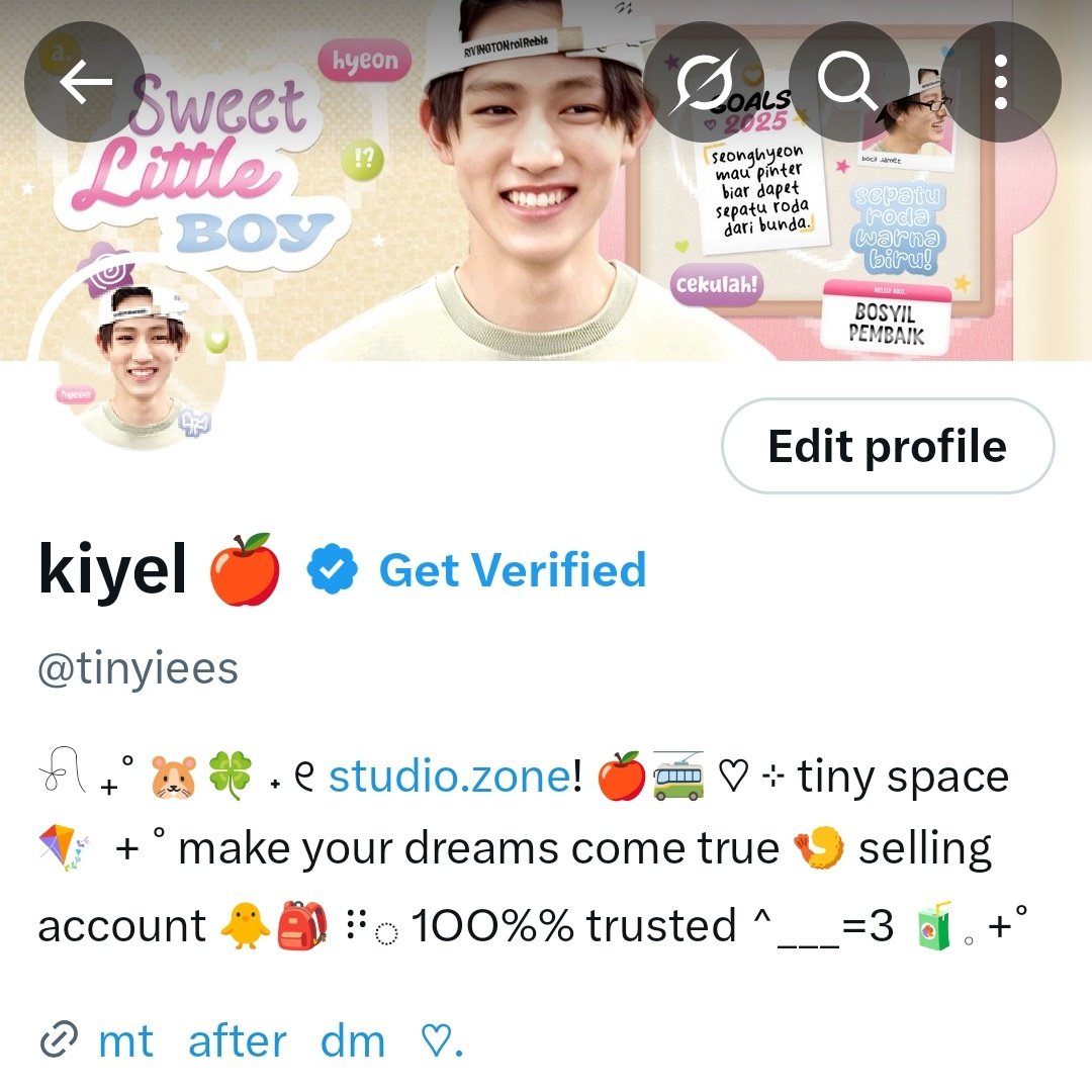 tinyiees's tweet image. SUKAAAAK BANGET akunku makin imut gemas rapi dan FREESSSH grgr free bio dari akaak @kyeomieyo aaand @womnyespa! 😆🍎💕 ilooooveeitsomuccch sehat2 n bahagiaa selalu yaaa kaliaann 🫰🏻 makasih banyaakk, semoga lancar terus rezekinyaaa &amp;lt;33