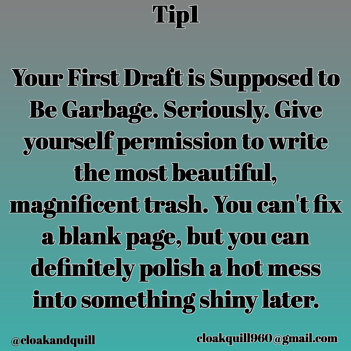 CloakQ001's tweet image. Tips on script writing? Don't go too far, Cloak and Quill is here. 
#WritingCommunity #scriptwritingtips