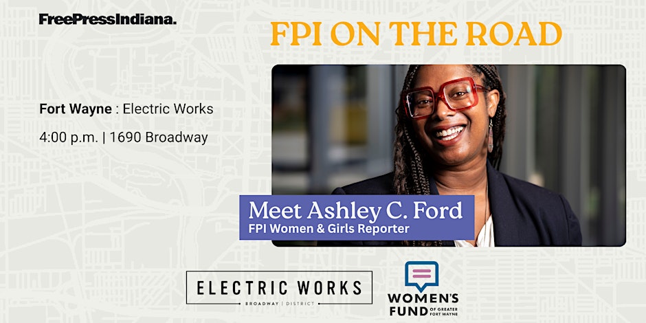 On October 22, New York Times bestselling author, Ashley C. Ford, returns to her home city for a welcome reception celebrating her new role as statewide women &amp; girls reporter for Free Press Indiana. This reception is free and open to the public!

Tickets: bit.ly/ACF-WF