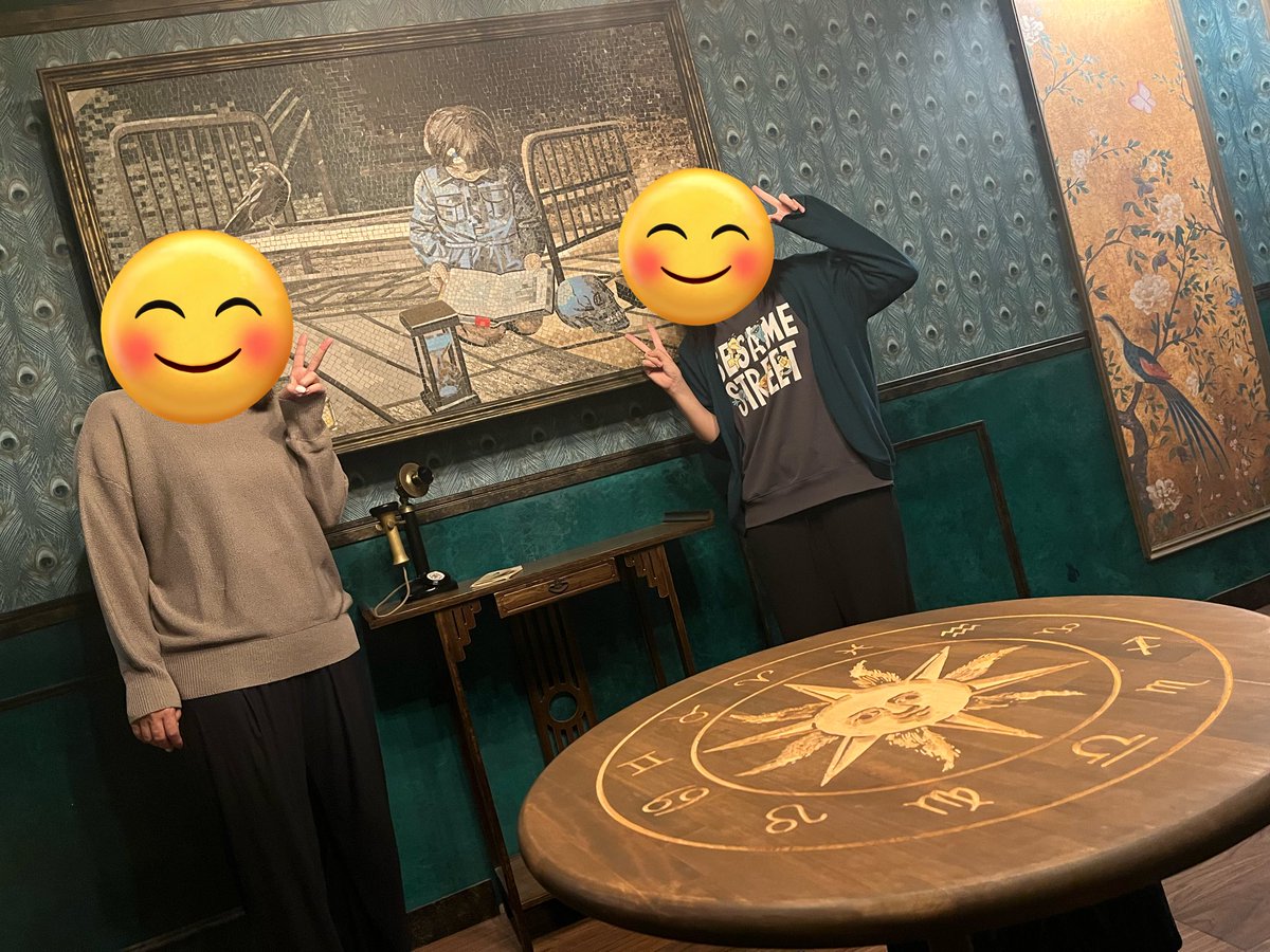 miki_in0912's tweet image. スタジオエスケープの「欲望のダイヤモンド」と「マダム・ルクレールの交霊会」に行ってきた！大阪まで日帰り強行で！
まさに体験型シネマ。アトラクションみたいで楽しかった😍
終了後のバータイムも素敵だし、入ってから出るまで非日常が味わえたな。
#スタジオエスケープ