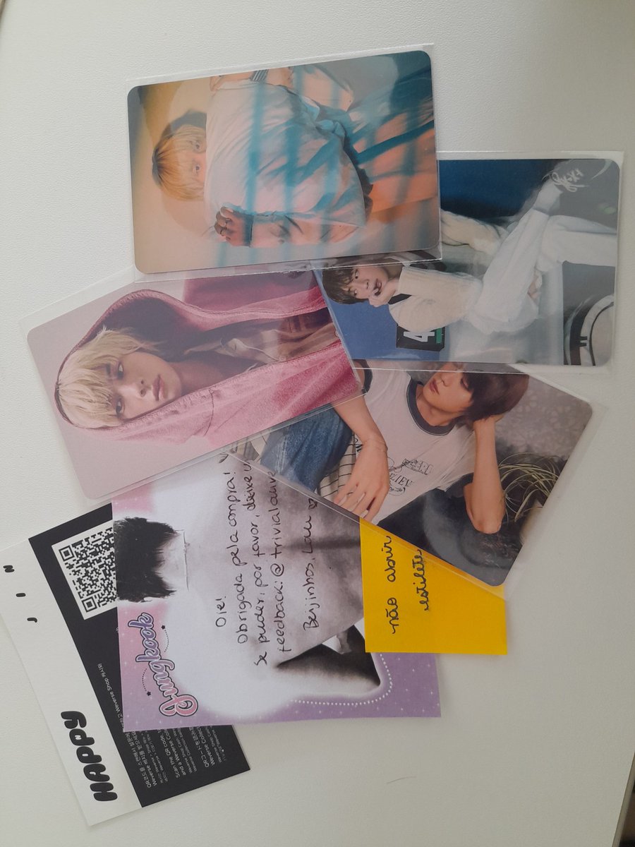 Christian⁷ (@wotteocollector) on Twitter photo Feedback positivo e mto especial pra <a href="/trivialauve/">lau VIU O HOBI E O JIN!!!!!</a> que ainda me deixou desnorteado com as costas do Jk logo quando abri o pacote kkkkkk essas LDs eram meu sonho de consumo e ela foi super simpática no pv, fez um descontinho levando mais de uma e veio mto bem embalado 🥰 Feedback positivo e mto especial pra <a href="/trivialauve/">lau VIU O HOBI E O JIN!!!!!</a> que ainda me deixou desnorteado com as costas do Jk logo quando abri o pacote kkkkkk essas LDs eram meu sonho de consumo e ela foi super simpática no pv, fez um descontinho levando mais de uma e veio mto bem embalado 🥰