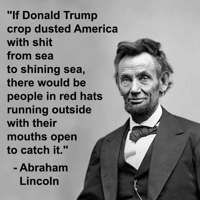 Lincoln said it best...