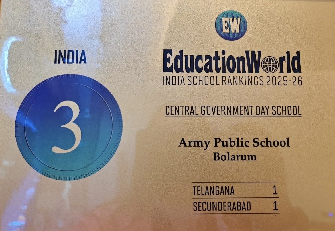 Def_PRO_Chennai's tweet image. Heartiest congratulations to Principal, faculty, staff &amp;amp; students of Army Public School #APS Bolarum for the proud achievement - a reflection of their dedication, discipline &amp;amp; pursuit of excellence, embodying the core values of  #IndianArmy &amp;amp; Army Welfare Education Society #AWES.