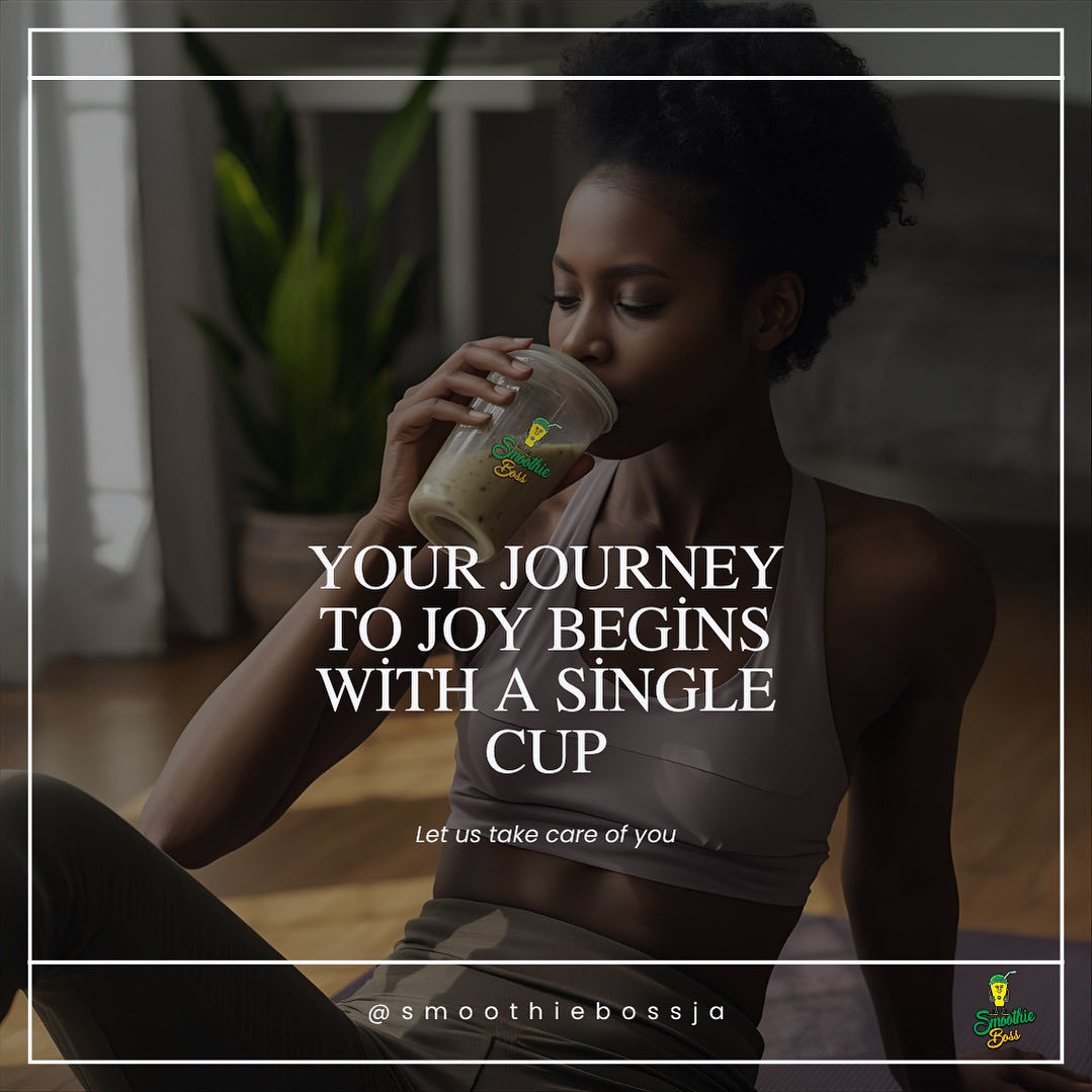 SmoothieBossJA's tweet photo. Beautiful things happen when you put yourself first. Nourish your body, fuel your glow, and let Smoothie Boss take care of you — one delicious sip at a time  

19 Tangerine place. 💚 https://t.co/sDMp9WQeFc
