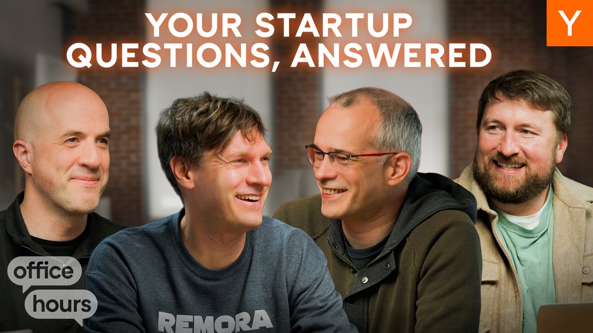 ycombinator's tweet image. Tune in: <a style="text-decoration: none;" rel="nofollow" target="_blank" href="https://youtu.be/nGLmpKi-jRU">youtu.be/nGLmpKi-jRU</a>