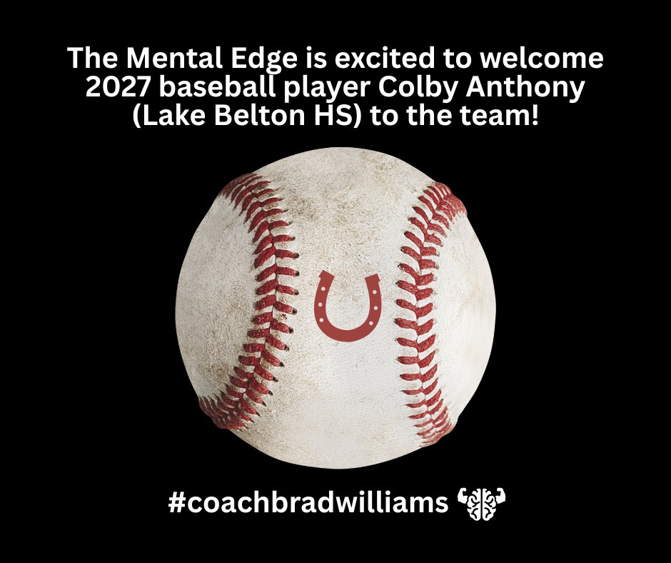 MentalEdgeTX's tweet image. ⚾️💪🏻🧠💯 Looking forward to working with you, Colby!
.
@CAnthony100
@LBBBaseball
@LakeBeltonHS
@BeltonISDAth
@LBAthleticBoost
@BroncosLbhs
.
⬇️⬇️⬇️
#mentaledgetx
#coachbradwilliams
#buildingchampions 
#EliteMindset
#gamedayfocus
#AthleteResilience