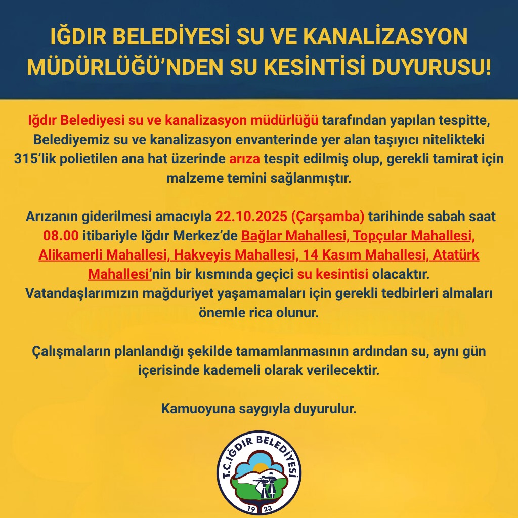 Iğdır Belediyesi (@igdirbelediye) on Twitter photo 