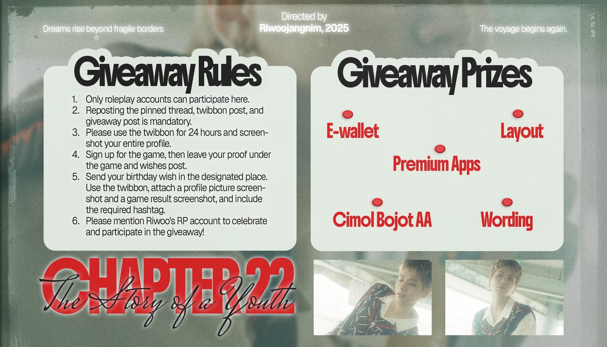 🎞️ The scene drifts forward, gathering wishes and memories like sparks of light. As reels spin, 𝘁𝗵𝗲 𝗴𝗶𝘃𝗲𝗮𝘄𝗮𝘆 blooms call to hearts that dance with youth’s rhythm. For those who wished, maybe luck is already smiling your way.