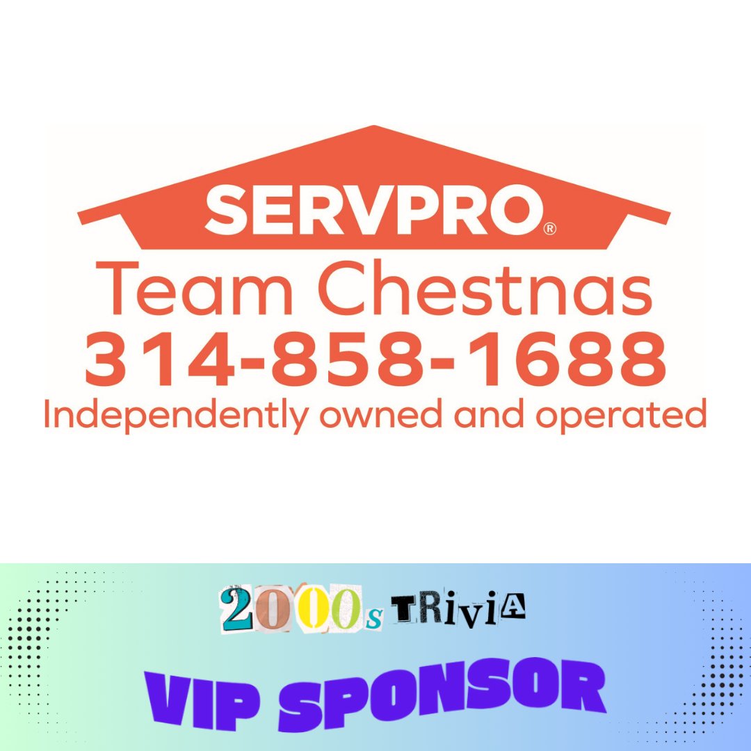 A huge thank you to ServPro Team Chestnas for being a VIP Sponsor at Trivia Night! Your support is totally rad and helps us create a fun, unforgettable night while supporting families battling childhood cancer. You’re the MTV Cribs of sponsors—always showing up in style! ✨
