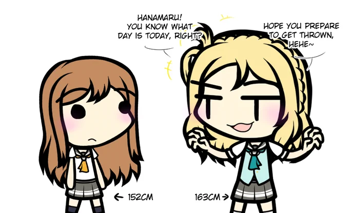 Today's Maru - Day 600 (six hundred days already...) today is national throw short people day