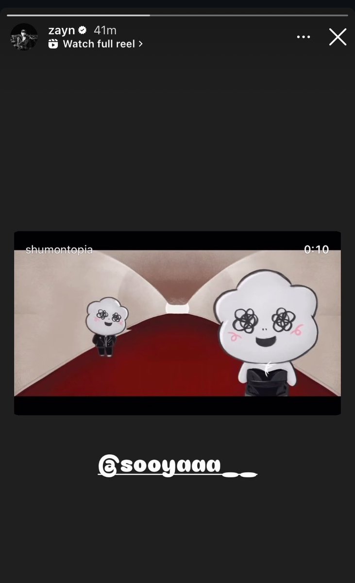 Zayn reposting shumontopias reel for eyes closed, which was posted 6 days ago mind you. Then tagging JISOO!!!

The ig story flirting never ends my friends and I ain’t complaining ❤️❤️❤️❤️❤️