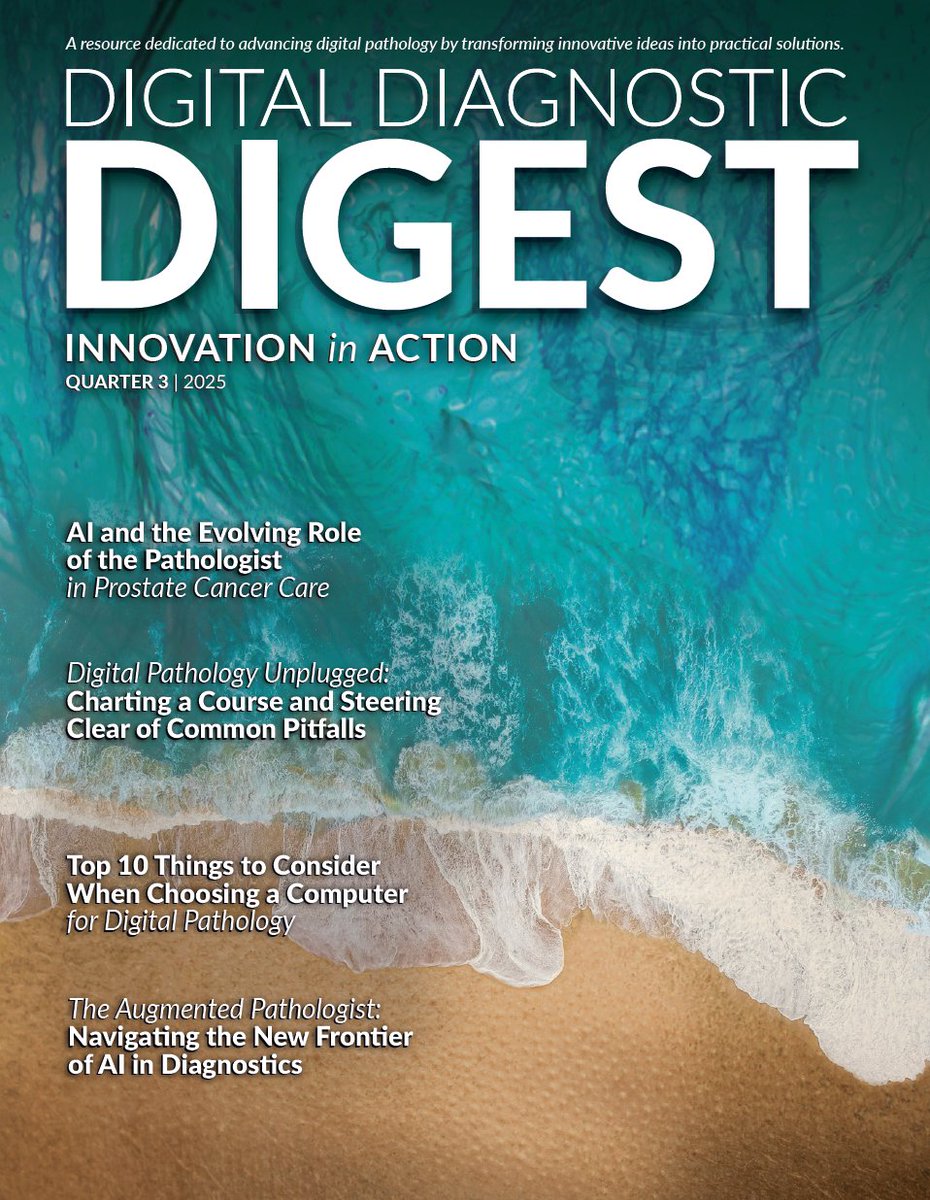 Issue 3 of the Digital Diagnostic Digest NOW AVAILABLE!

Sign up for our subscriber list below to get the latest edition of our FREE digital pathology publication today: lumeadigital.com/digital-diagno…

#DigitalDiagnosticDigest #DDxSummit #DigitalPathology