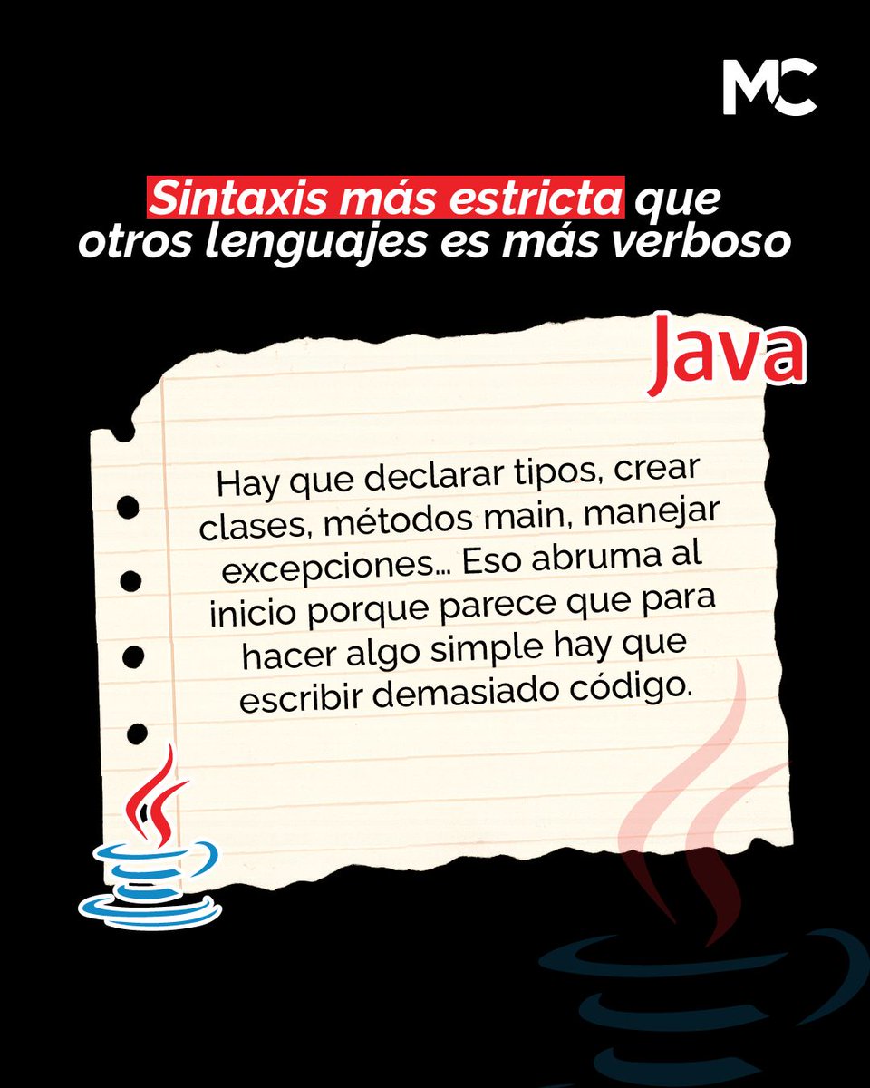 mitocode's tweet image. ¡Hey coder! 🙋🏻♀️🙋🏻♂️. ¿Por que muchos le temen a Java en la universidad? 😱. ¿Tú también fuiste del team que le temía a Java? 😅
.
#mitocode #java #programacion #tecnologia #java #universidad #temor #teamjava