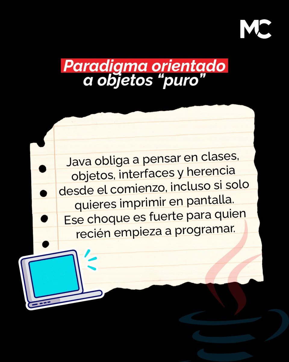 mitocode's tweet image. ¡Hey coder! 🙋🏻♀️🙋🏻♂️. ¿Por que muchos le temen a Java en la universidad? 😱. ¿Tú también fuiste del team que le temía a Java? 😅
.
#mitocode #java #programacion #tecnologia #java #universidad #temor #teamjava