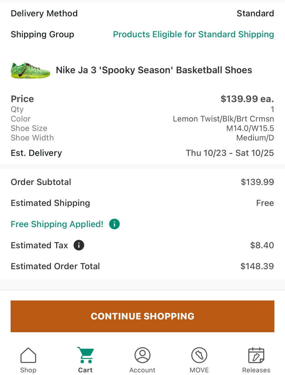 DSG with the instant dub! <a href="/snkr_twitr/">SNKR_TWITR</a> size up! 

Happy Tuesday!